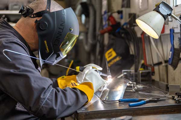 Example of an orbital TIG weld